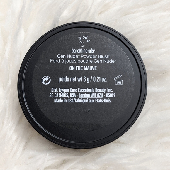 BARE MINERALS BLUSH - ON THE MAUVE - Picture 5 of 5